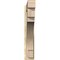 Ekena Millwork Merced Block Rough Sawn Outlooker, Douglas Fir, 6"W x 34"D x 34"H OUT06X34X34MRC05RDF - alternate 3